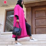 کفش اسپرت زنانه بغل پشت خط مشکی 12279 - تصویر 9