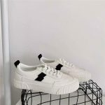 کفش اسپرت سفید مشکی 12389 - تصویر 28