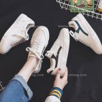 کفش اسپرت زنانه بغل پشت خط مشکی 12279 - تصویر 3