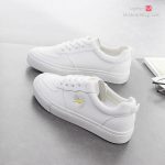 کفش اسپرت بغل گلدار سفید 13287