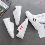 کفش اسپرت طرح آدیداس سفید 13303 - تصویر 5