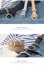 کمربند زنانه سگک گرد (وارداتی) کد 14617 - تصویر 18