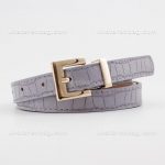 کمربند زنانه سگک مربع پل دار کروکدیل (وارداتی) کد 14651 - تصویر 14