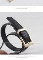 کمربند زنانه سگک مربع پل دار کروکدیل (وارداتی) کد 14651 - تصویر 8
