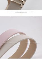 کمربند زنانه سگک نیم گرد دوپل فلزی (وارداتی) کد 14645 - تصویر 22