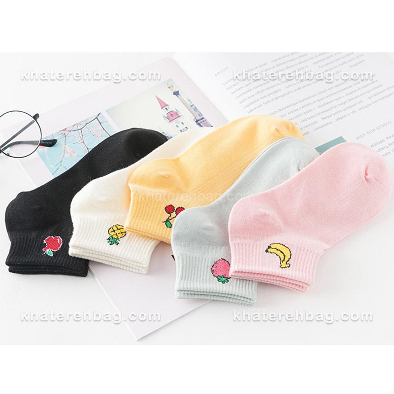 15353-3 جوراب Fruit (وارداتی) کد 15353 - تصویر 4