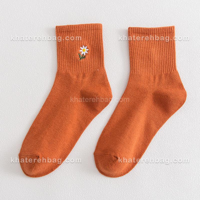 15382-1 جوراب طرح بابونه (وارداتی) کد ۱۵۳۸۱ - تصویر 8