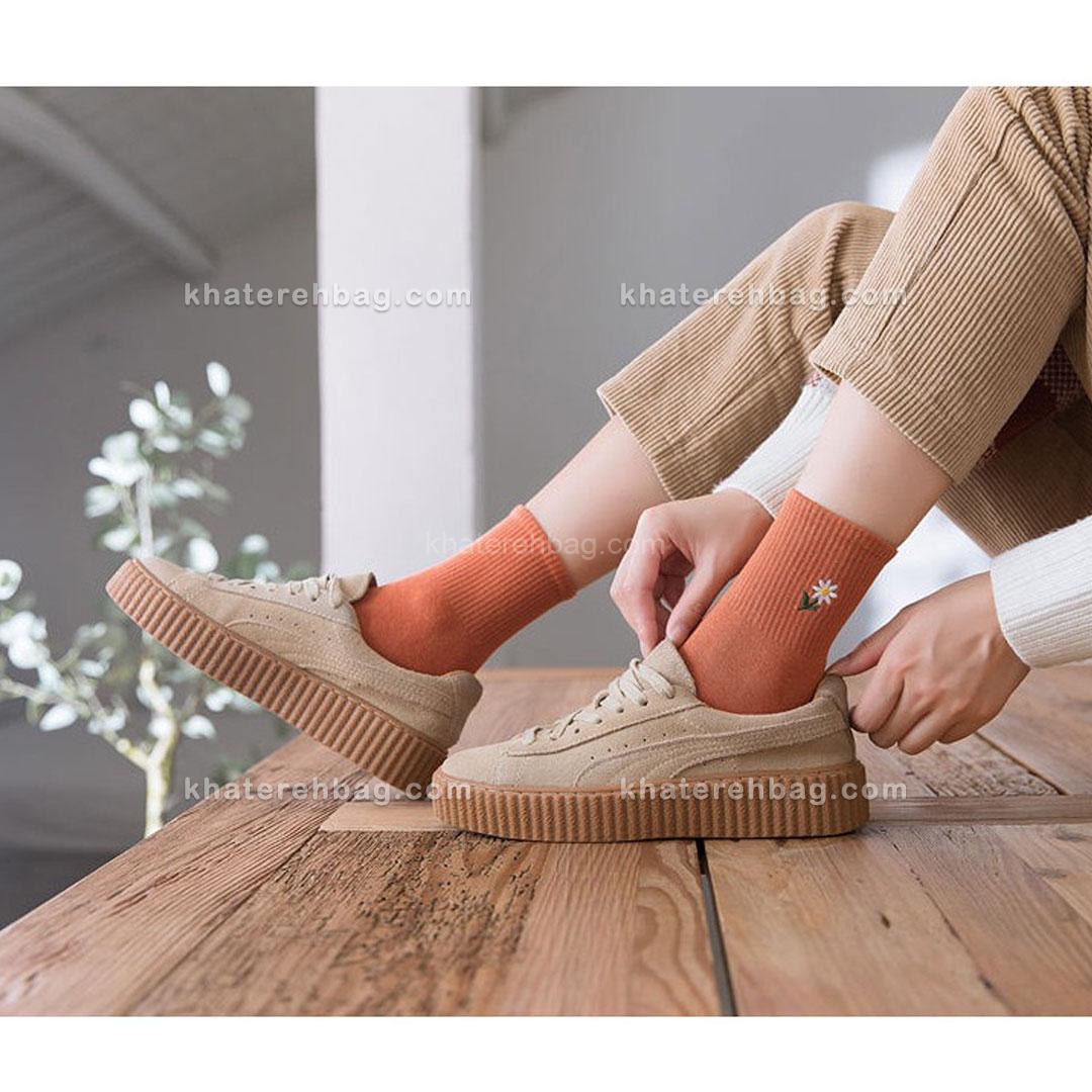 15382-5 جوراب طرح بابونه (وارداتی) کد ۱۵۳۸۱ - تصویر 12