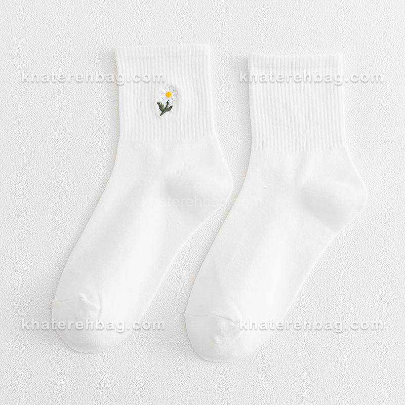 15385 جوراب طرح بابونه (وارداتی) کد ۱۵۳۸۱ - تصویر 20