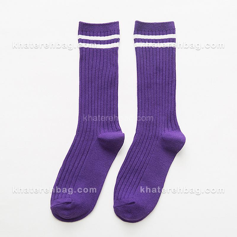 15395 جوراب ساق دار دو خط (وارداتی) کد 15394 - تصویر 9