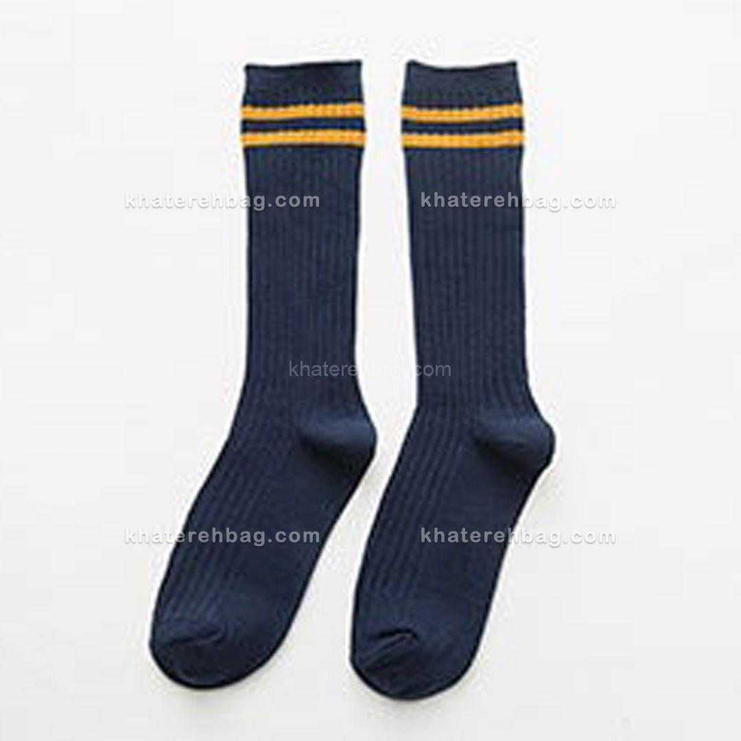 15398 جوراب ساق دار دو خط (وارداتی) کد 15394 - تصویر 17