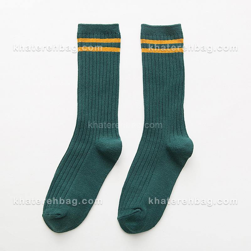 15399 جوراب ساق دار دو خط (وارداتی) کد 15394 - تصویر 18