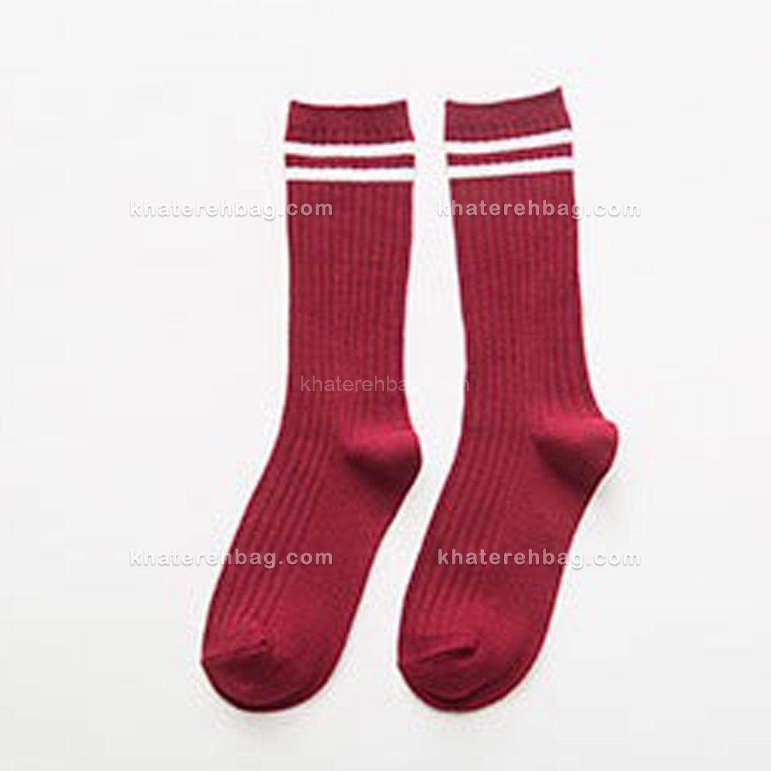 15400-1 جوراب ساق دار دو خط (وارداتی) کد 15394 - تصویر 19