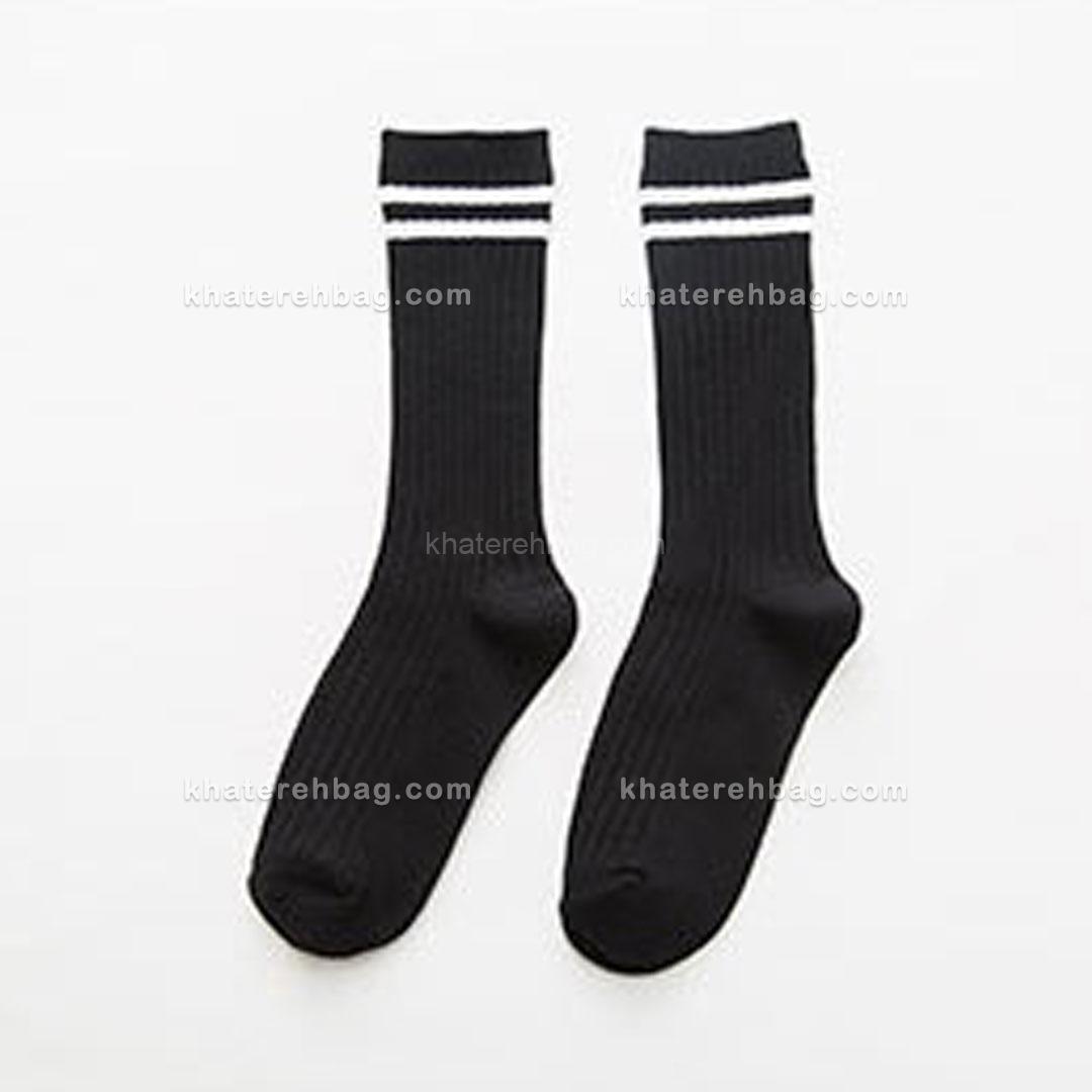 15401 جوراب ساق دار دو خط (وارداتی) کد 15394 - تصویر 21