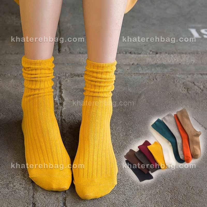 15402-7 جوراب ساق دار کبریتی (وارداتی) کد 15402 - تصویر 7