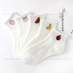 جوراب سفید fruit (وارداتی) کد ۱۵۴۱۹ - تصویر 2