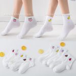 جوراب سفید fruit (وارداتی) کد ۱۵۴۱۹ - تصویر 5