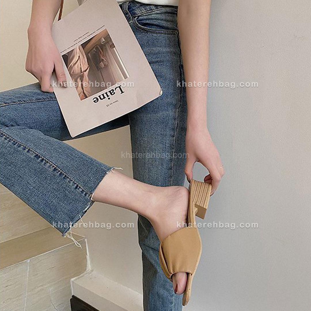 15209-11 صندل پاشنه چین دار (وارداتی) کد 15209 - تصویر 11