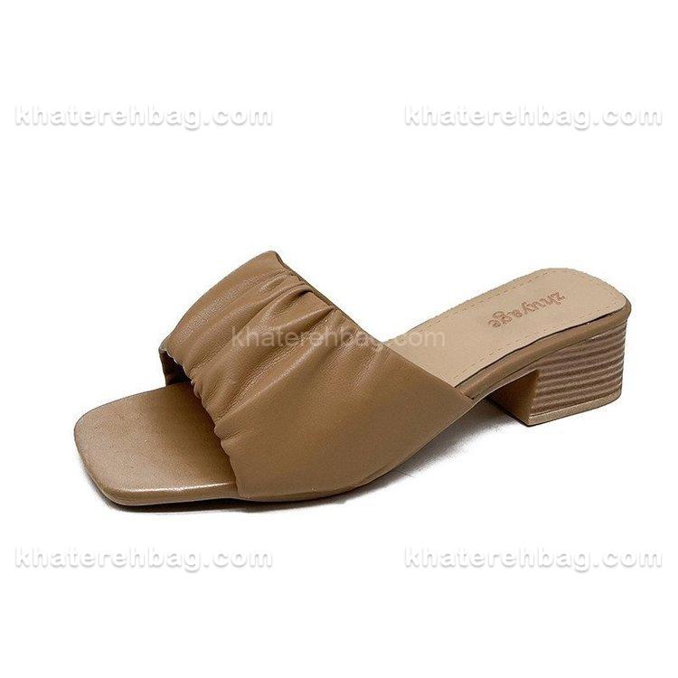 15209-7 صندل پاشنه چین دار (وارداتی) کد 15209 - تصویر 7