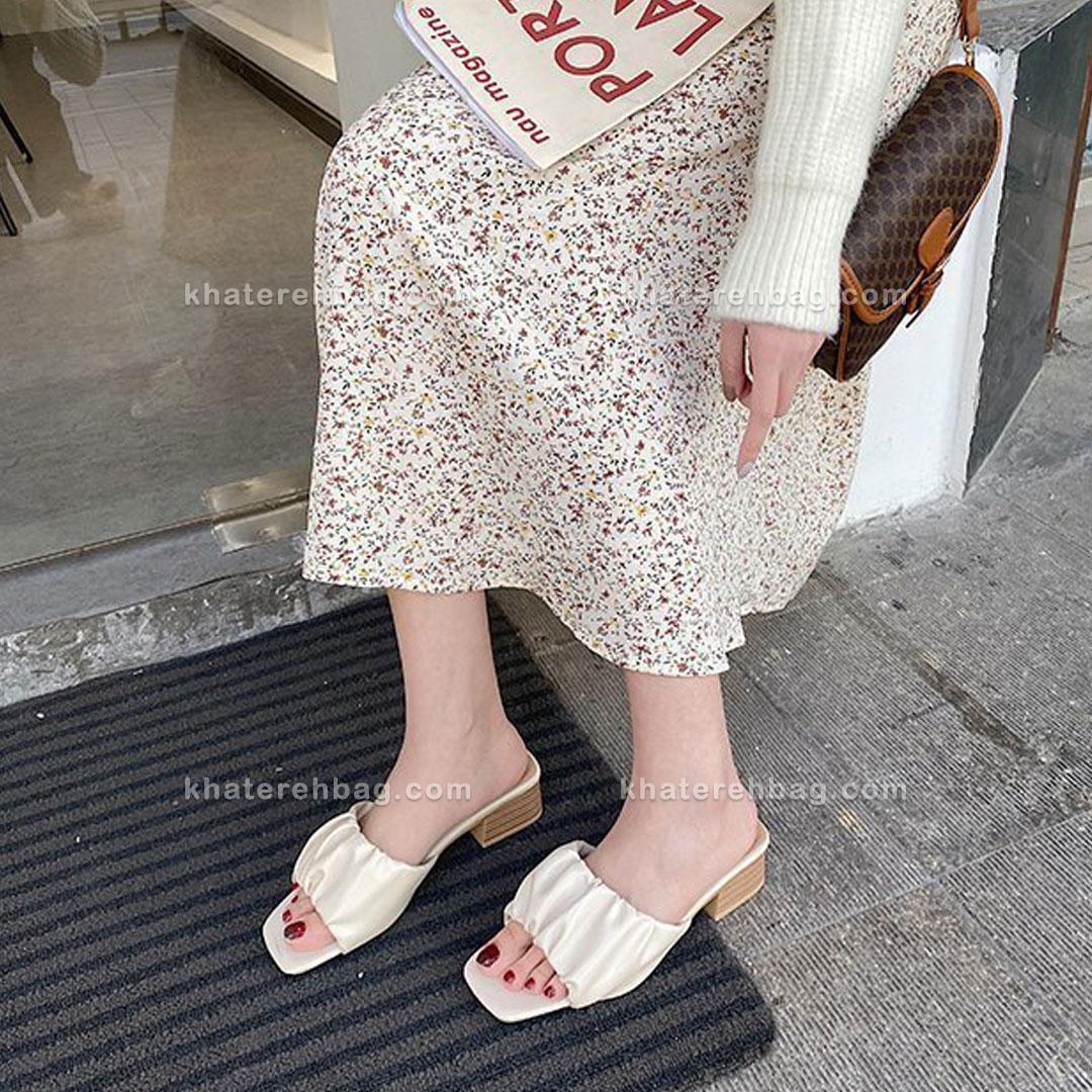 15213-4 صندل پاشنه چین دار (وارداتی) کد 15209 - تصویر 15