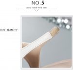 کفش پاشنه دار چرمی کد 18323 - تصویر 7