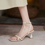 صندل پاشنه گرد کد 18345 - تصویر 8