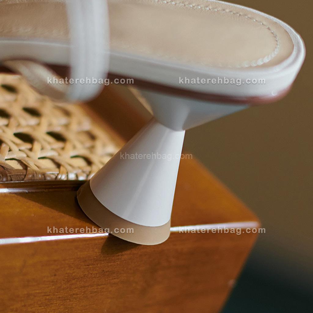 18348........ صندل پاشنه گرد کد 18345 - تصویر 5