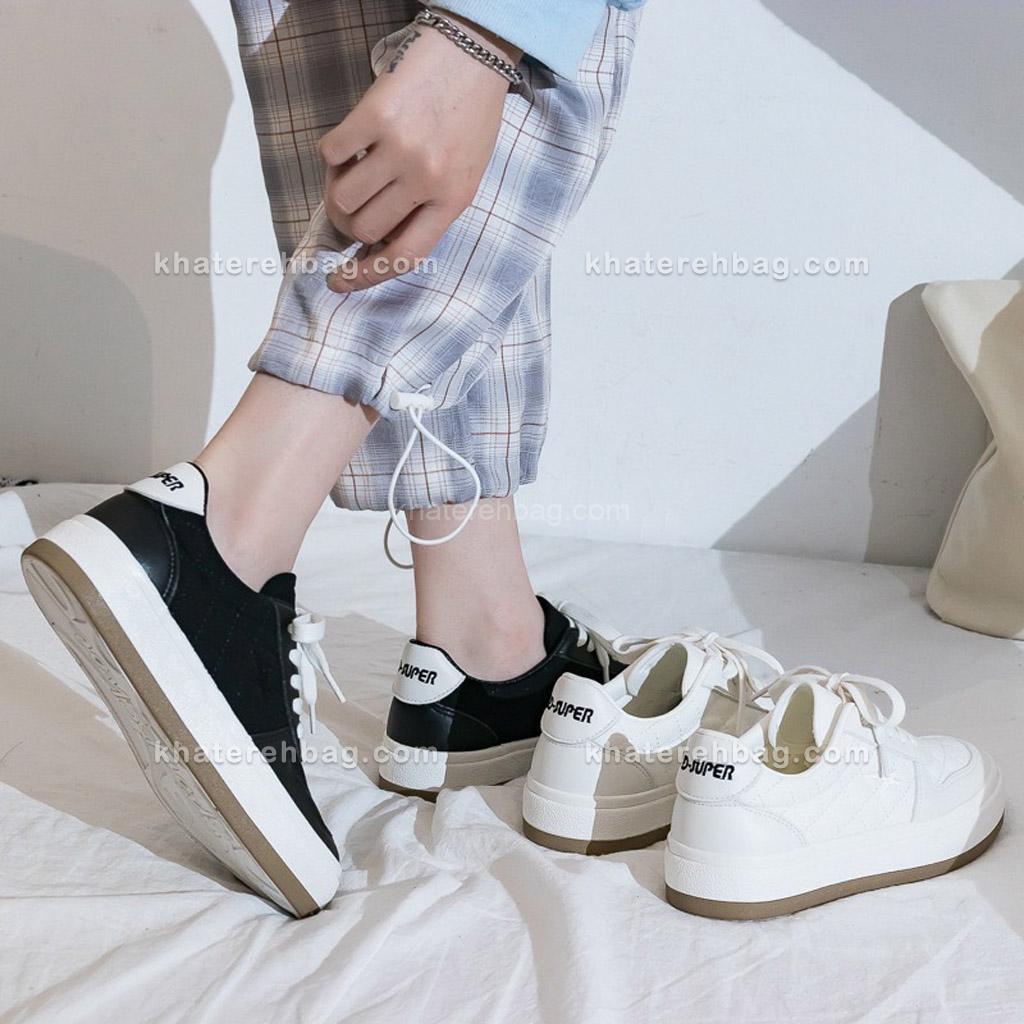 18860...................... کفش DD&OO دوخت لوزی مشکی کد (18860) - تصویر 1