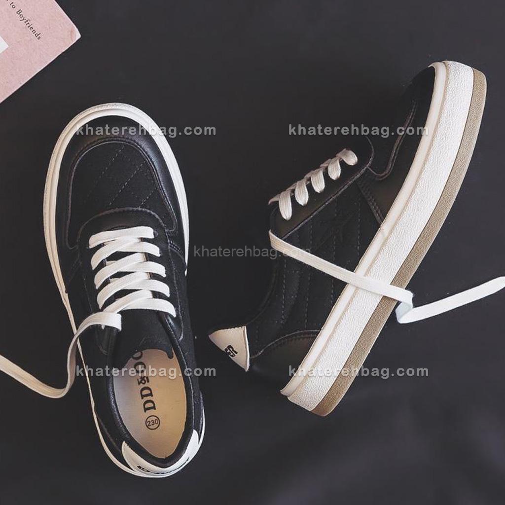 18860... کفش DD&OO دوخت لوزی مشکی کد (18860) - تصویر 9