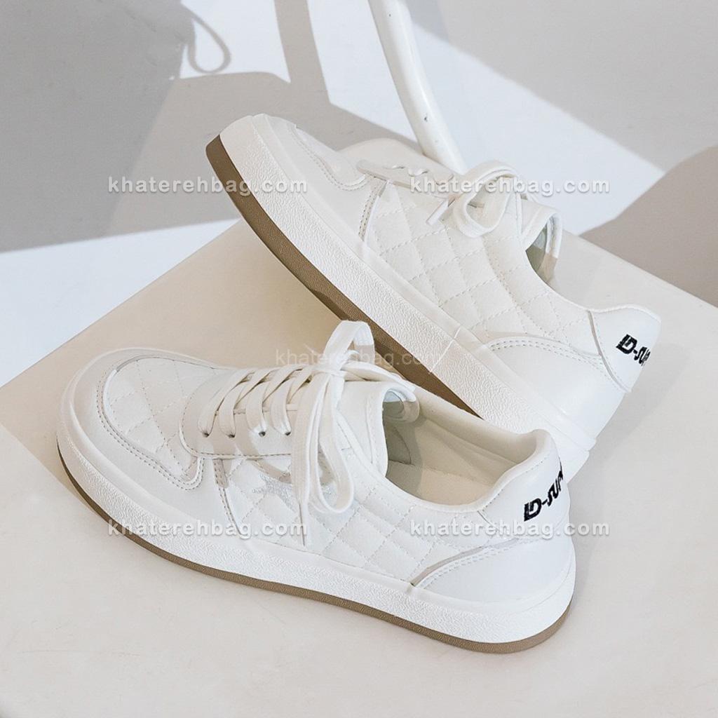 18864.... کفش DD&OO دوخت لوزی کد سفید (18864) - تصویر 1