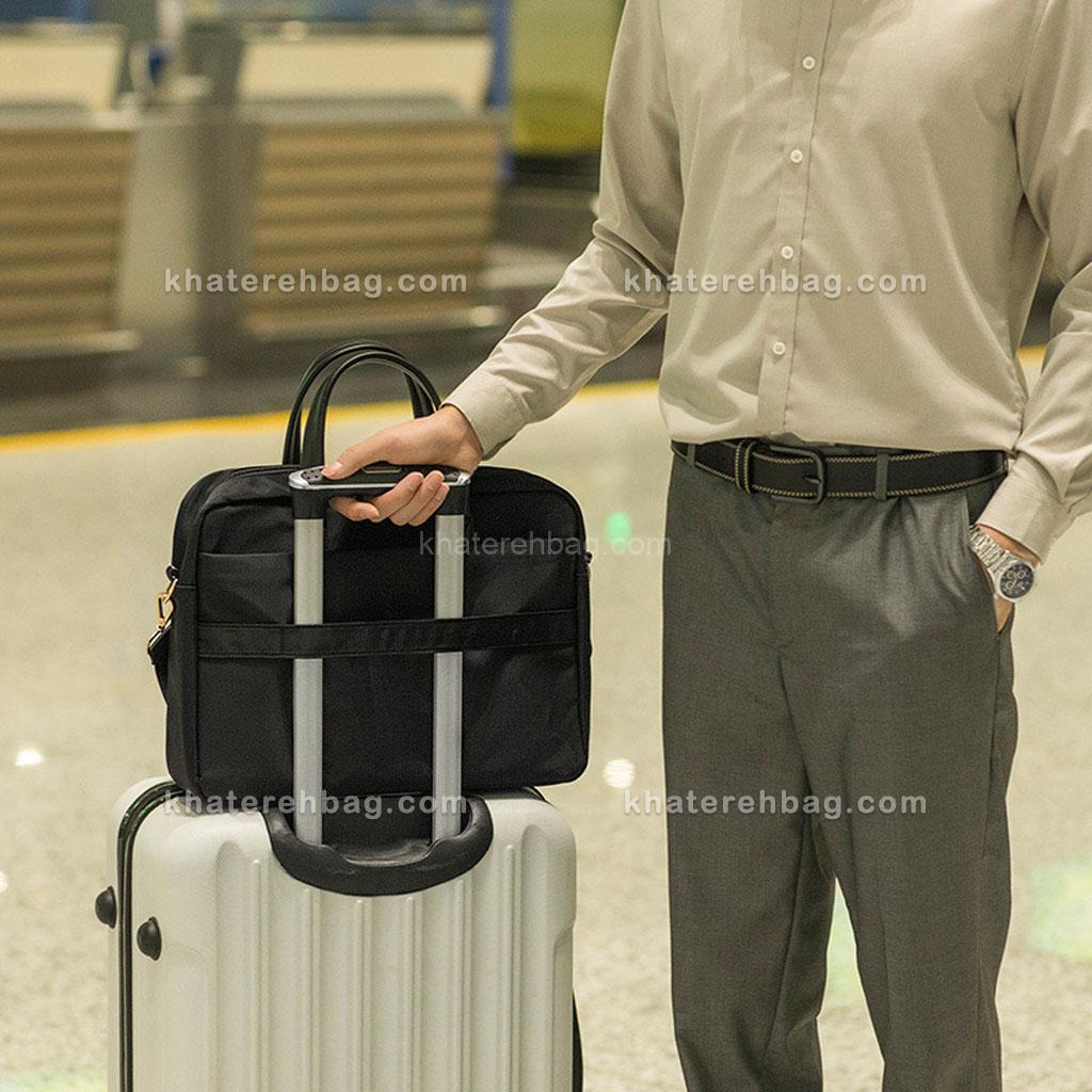 19050 کیف لپ تاپ مارک طلایی کد : (19050) - تصویر 3