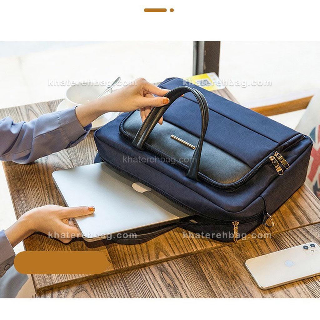 19051 کیف لپ تاپ مارک طلایی کد : (19050) - تصویر 4