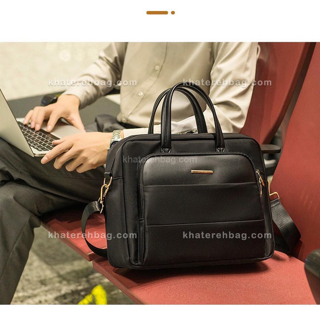 19055.. کیف لپ تاپ مارک طلایی کد : (19050) - تصویر 17