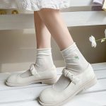 جوراب ساق دار گلدوزی لاله - کد : 21009 - تصویر 5