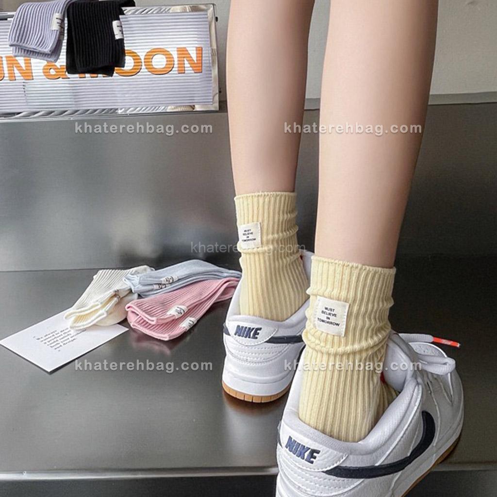 58 جوراب ساق دار believe - کد : 21007 - تصویر 5