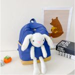 کوله مهدکودکی جلو عروسک خرگوش - کد : 18686 - تصویر 2