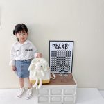 کوله مهدکودکی جلو عروسک خرگوش - کد : 18686 - تصویر 20