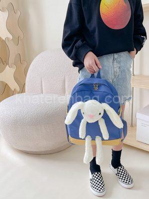 کوله مهدکودکی جلو عروسک خرگوش - کد : 18686