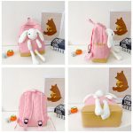 کوله مهدکودکی جلو عروسک خرگوش - کد : 18686 - تصویر 10