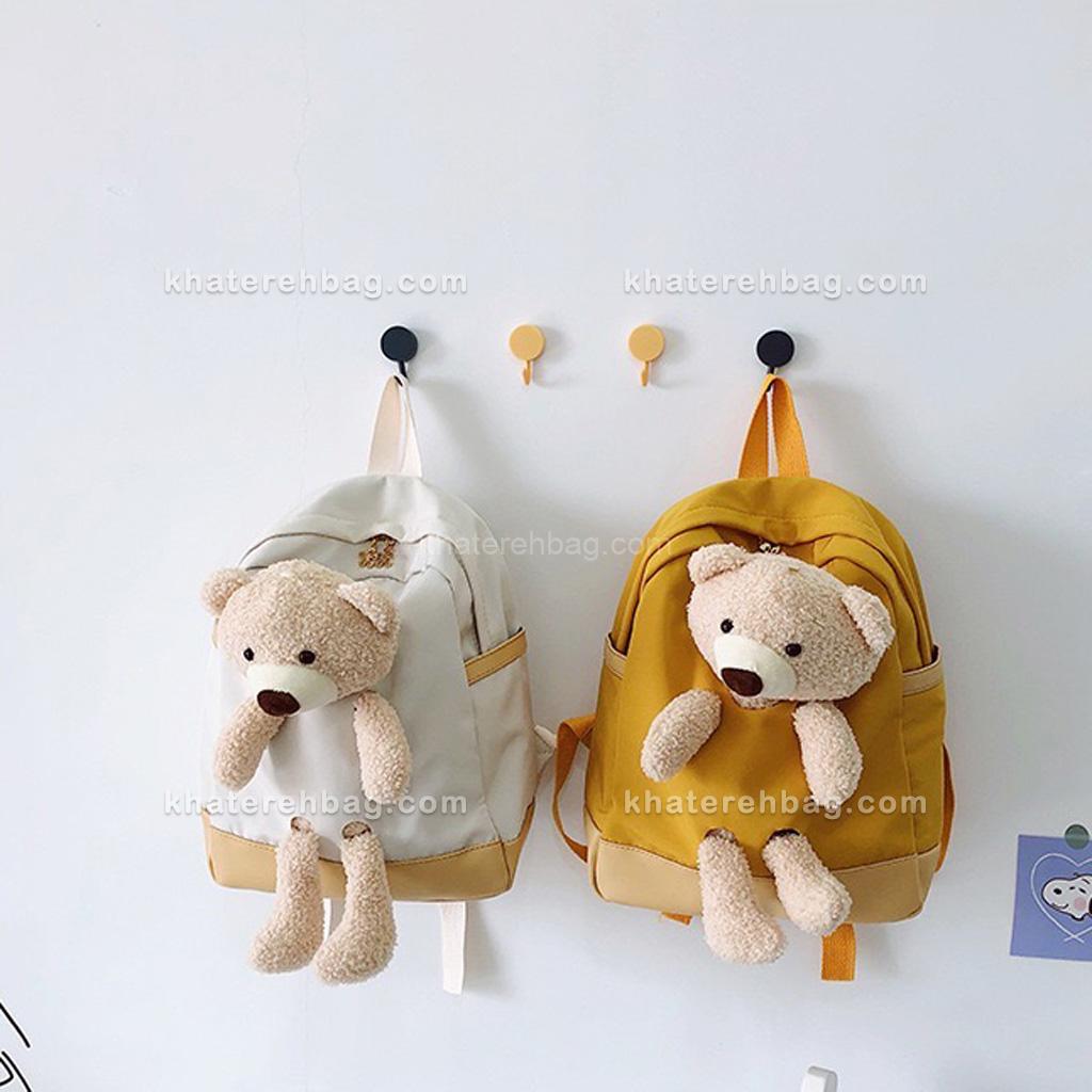 18816.................... کوله مهدکودکی جلو عروسک خرسی - کد : 18816 - تصویر 15