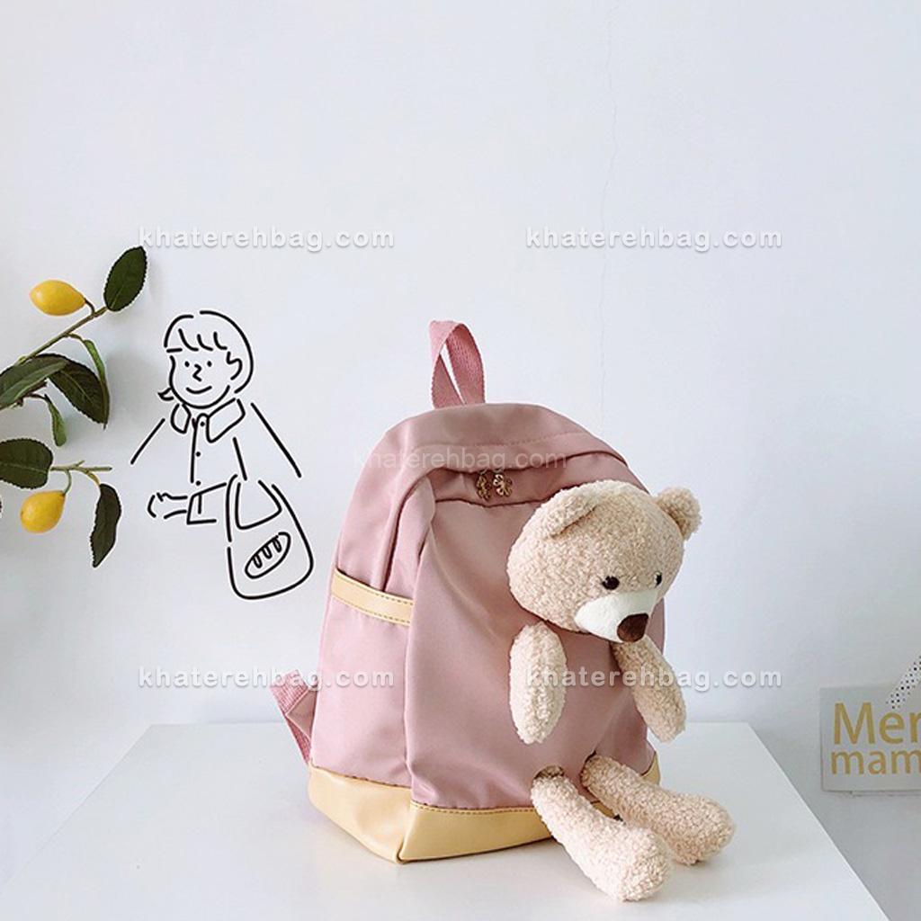 18816.................. کوله مهدکودکی جلو عروسک خرسی - کد : 18816 - تصویر 8