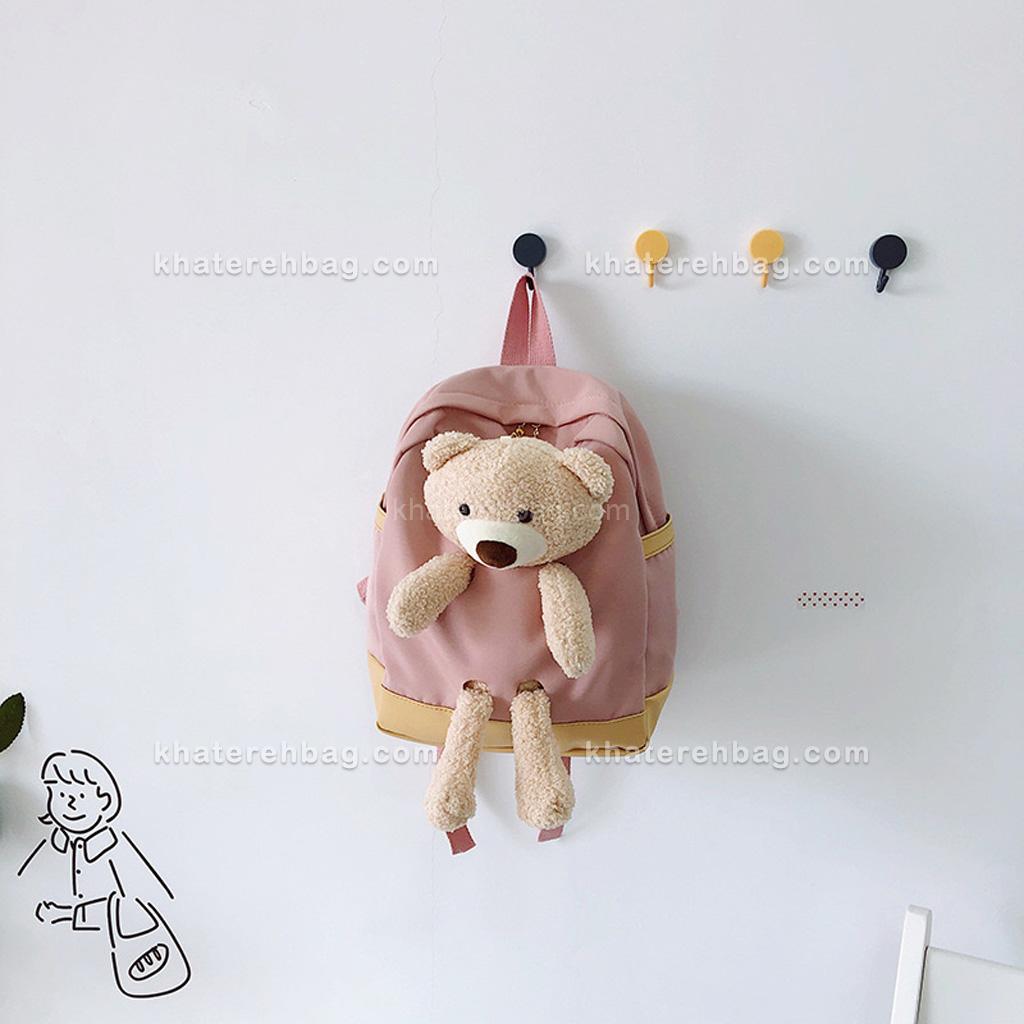 18816................ کوله مهدکودکی جلو عروسک خرسی - کد : 18816 - تصویر 16