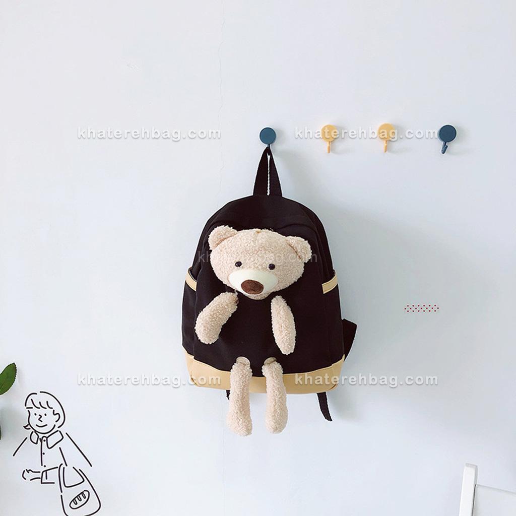 18816.............. کوله مهدکودکی جلو عروسک خرسی - کد : 18816 - تصویر 17