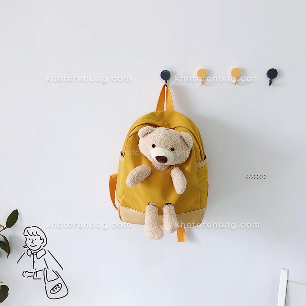 18816.......... کوله مهدکودکی جلو عروسک خرسی - کد : 18816 - تصویر 19