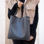 کیف زنانه نیم گرد عمود باس - کد : (22325) - تصویر 11