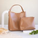 کیف زنانه نیم گرد عمود باس - کد : (22325) - تصویر 24