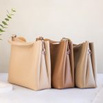 کیف زنانه نیم گرد عمود باس - کد : (22325) - تصویر 16