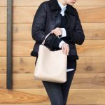 کیف زنانه نیم گرد عمود باس - کد : (22325) - تصویر 20