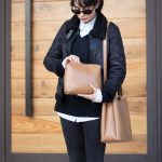 کیف زنانه نیم گرد عمود باس - کد : (22325) - تصویر 22