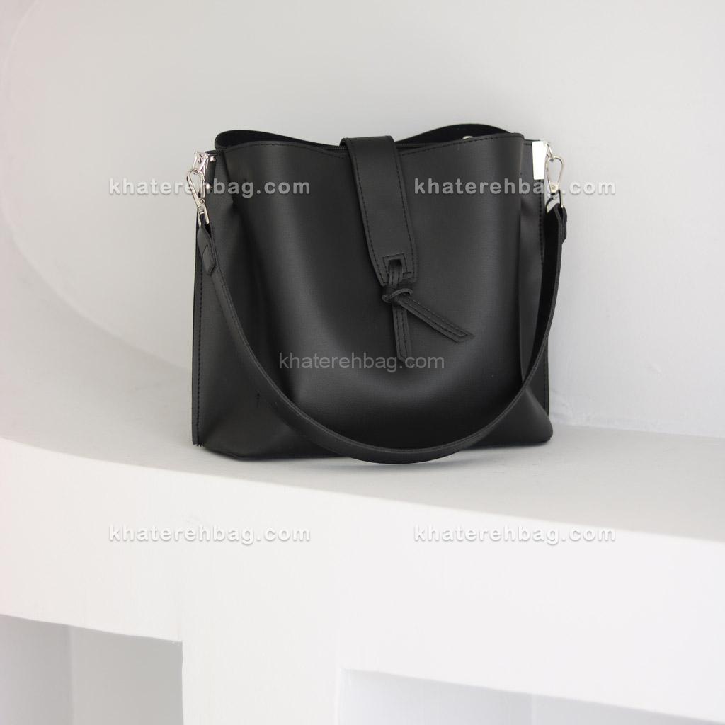 150 (1) کیف زنانه زبانه گره - کد : (23252) - تصویر 12